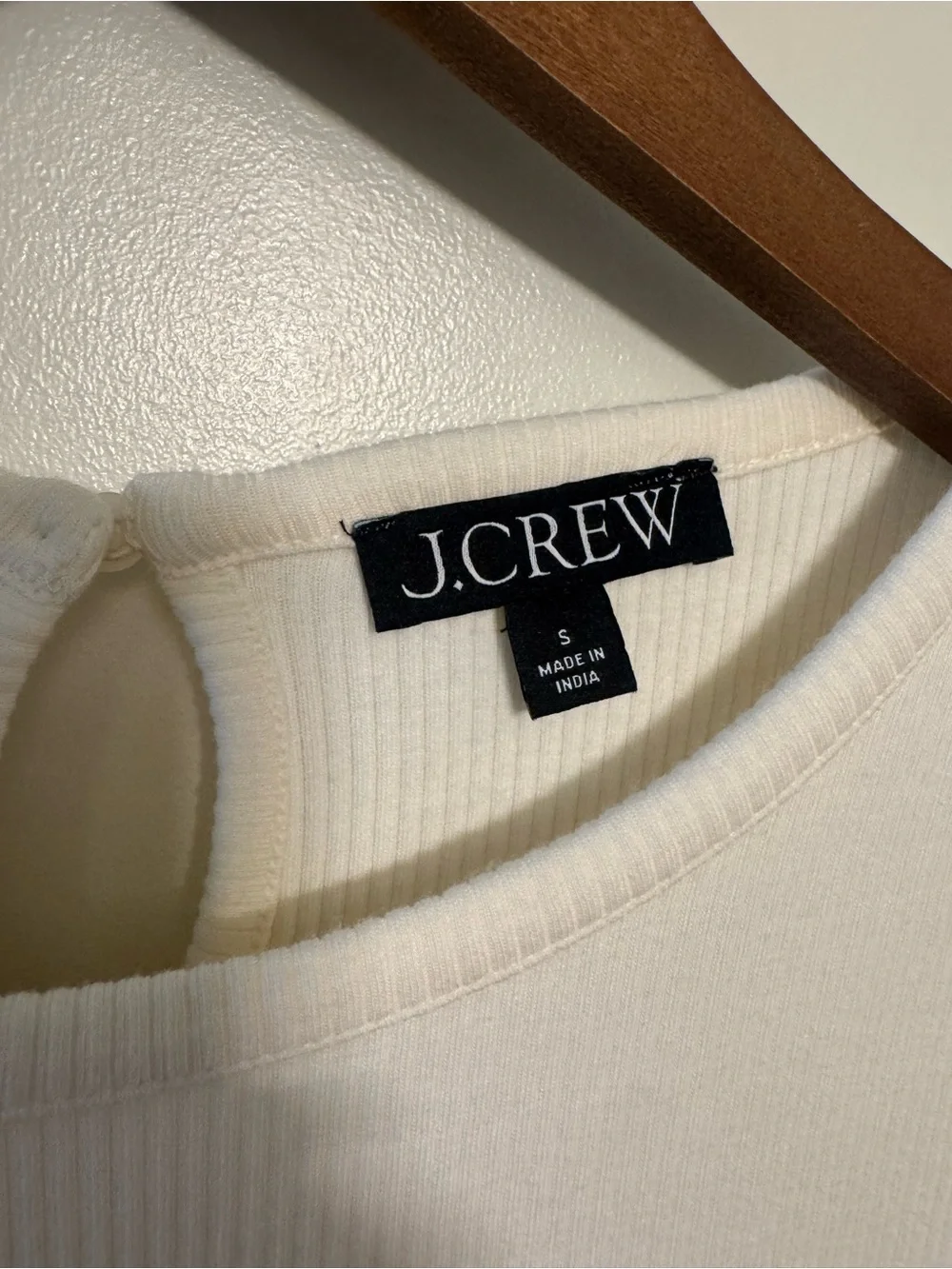 J.Crew Women's Ruffle-Trim Eyelet Top